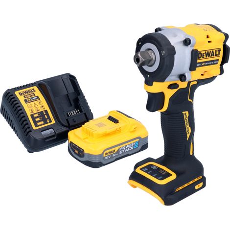 DeWalt DCF 922 H1 Akku Schlagschrauber 18 V 406 Nm 1/2" Brushless + 1x Powerstack Akku 5,0 Ah + Ladegerät (1/5)