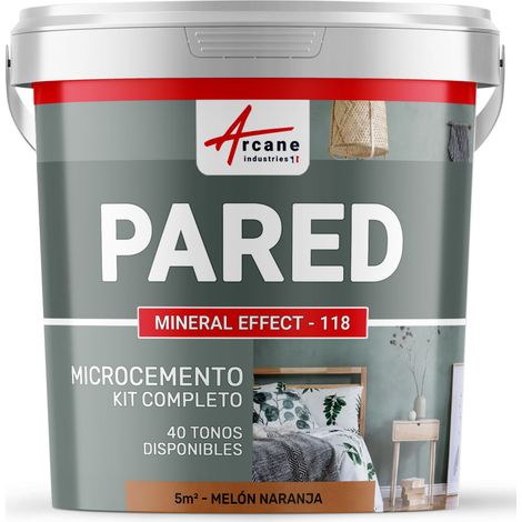 Kit microcemento para muros