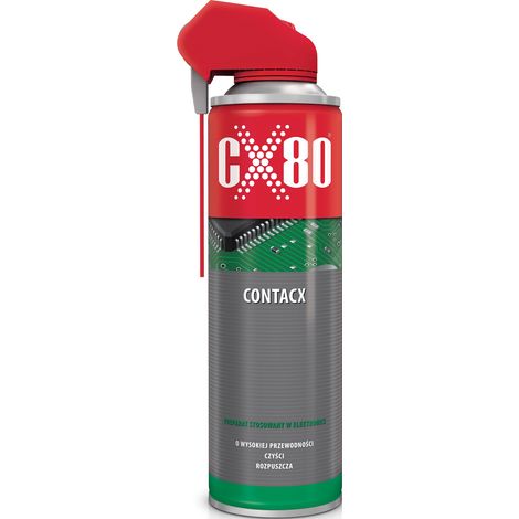 Contacx Detergente per componenti elettronici 500 ml DUOspray CX80