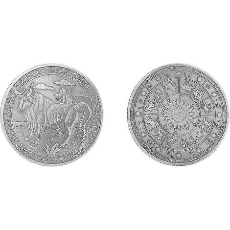 2 Stück Taurus-Sammelmünzen (1/3)