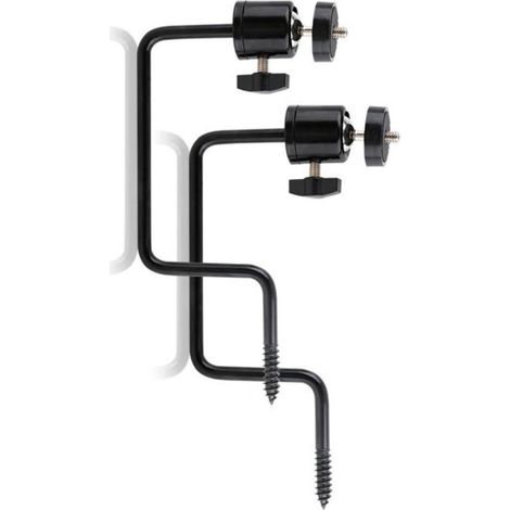 Support à vis multiposition en acier pour caméra 360 degrés - Systèmes de montage réglables pour surveillance extérieure - Support à vis pour caméra de faune sauvage (1/5)