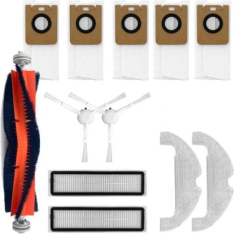Pièces détachées pour aspirateur robot Bot Z10 Pro L10 Plus : filtre, brosse latérale, brosse principale, lingettes de nettoyage, etc. (1/5)