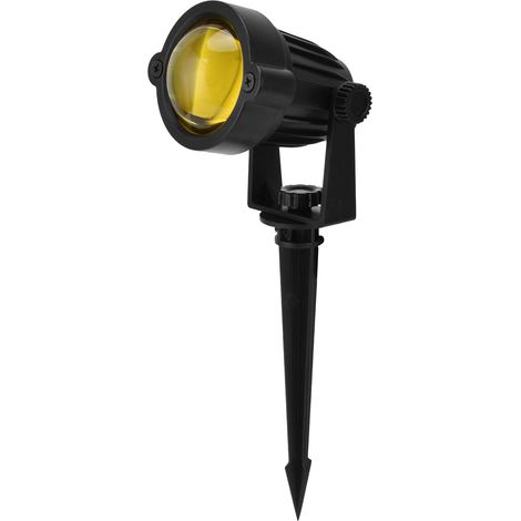 Projecteur LED étanche à LED, alimenté par USB, pour jardin ou cour extérieure, couleur coucher de soleil (1/5)