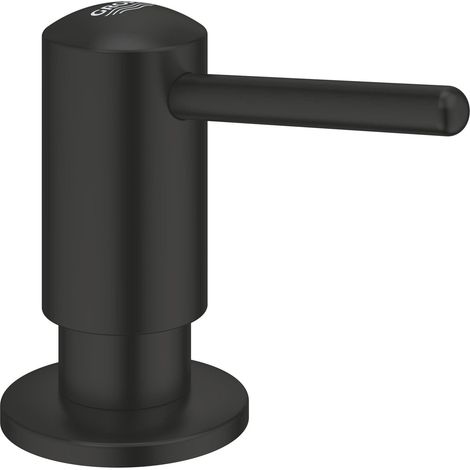 Grohe dispensador de jabón negro mate inoxidable 500 ml