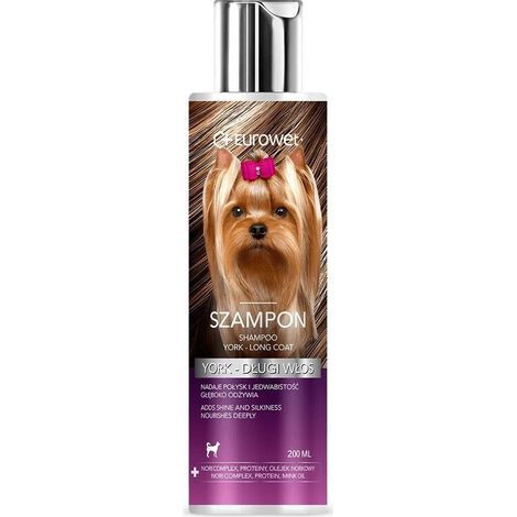 Eurowet Szampon York długi włos dla psa 200ml