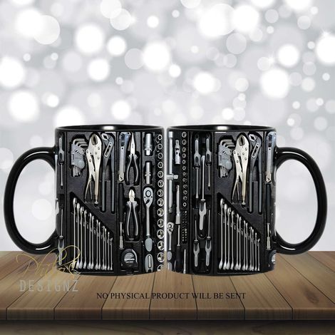 Tasse/Gobelet en céramique - K - 325 ml (Boîte à outils du mécanicien)