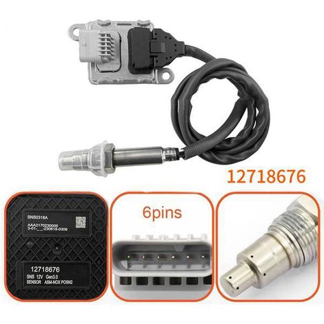 12718676 Nitrogen Oxide Sensor for 17-19 GMC General Motors Chevrolet S-Villado S