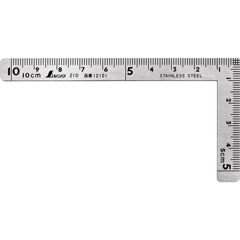Equerre de menuisier 100x50mm Shinwa 12505