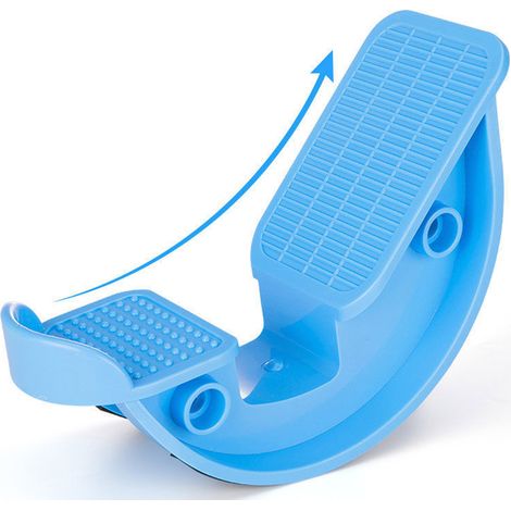 Étireur de mollets, repose-pieds, étirement des chevilles, exercice d'équilibre, repose-pieds, appareil de fitness à domicile pour la tendinite d'Achille (bleu) (1/5)
