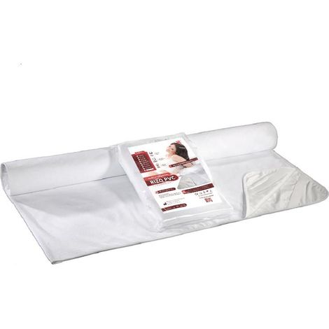Protector de colchón Rizo 70x140 impermeable con hule blanco