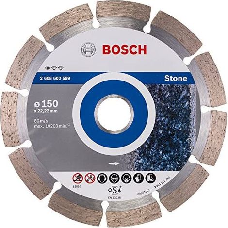 Disco de corte Bosch Standard for Stone 150 mm 2 mm (1/2)