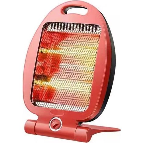 Radiateur électrique à quartz avec chauffage infrarouge rapide, 1500 W, thermostat réglable, sécurité anti-surchauffe, idéal pour salon, chambre ou bureau – silencieux et économe en énergie (1/5)