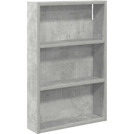 Armoire De Toilette - Armoire murale de salle de bain Gris Béton 40 x 10 x 60,5 cm fr658 - Maison La Vie