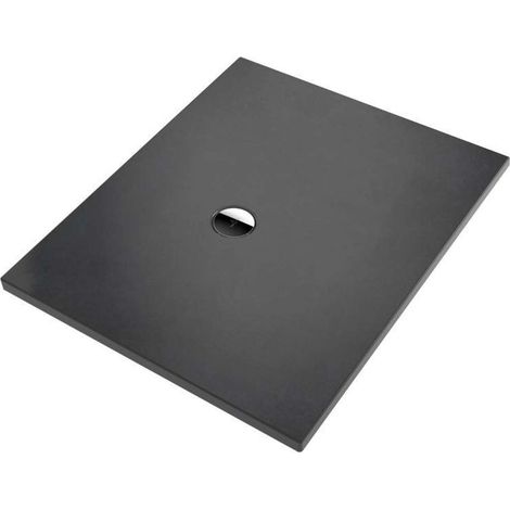 Subway Infinity, Piatti doccia, 900 x 700 x 40 mm, Rettangolari, ceramica, Questi piatti doccia sono ritagliati sui quattro lati (non smaltati). Da installare solo filo pavimento Bernina Antracite Opa (1/2)