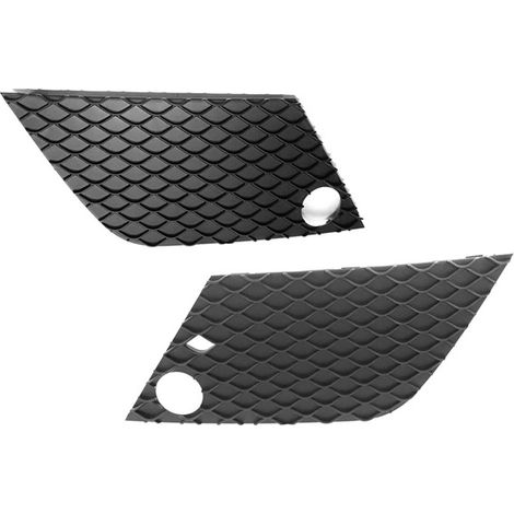 Two colors: Black Material: Plastic Car bumper guard plate, front bumper grille, front bumper wind. (1/4)