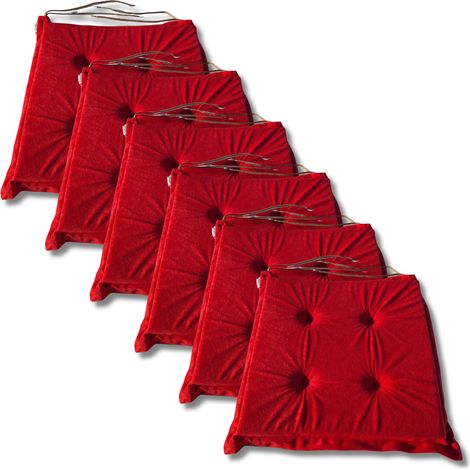 Cuscini per sedie 40x40x3 cm 3100 - set da 6 (1/5)