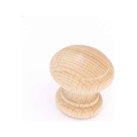 Pomolo rigato grezzo diametro 40 mm