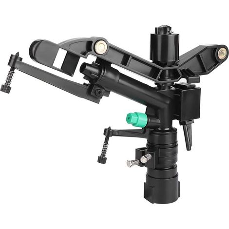Arroseur de jardin rotatif à jet d'impact, angle de rotation réglable, filetage interne de 1 pouce, pour pelouse et jardin.-AquaForge (1/5)