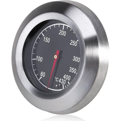 Hermomètre pour Barbecue Grille en Outils De BBQ Grill Thermometer Temp Gauge Acier inoxydable Acier (1/5)
