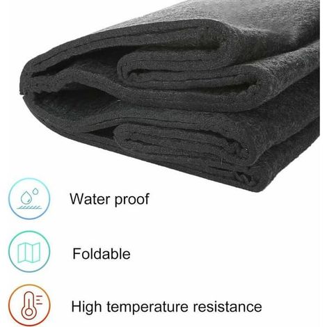 Fällbar filt korg, stor kapacitet korg (53 x 30 x 40 cm) pour stocker le stock, ouvrir les fenêtres, venir, ranger, acheter Shopping