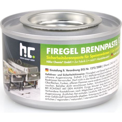 200g FLAMBIOL® Brennpaste zum Warmhalten von Speisen