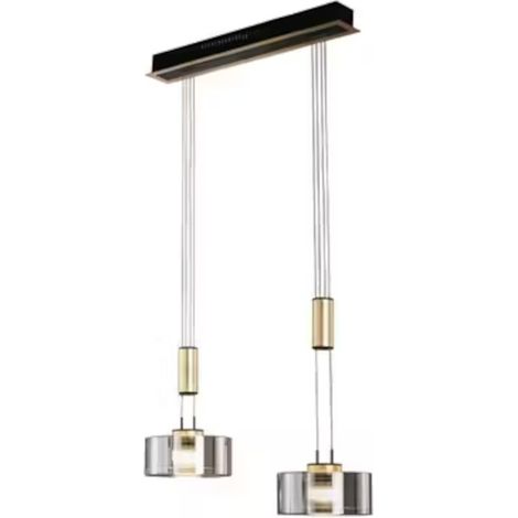 Suspension led 2 sources lumineuses - fisher honsel - lavin