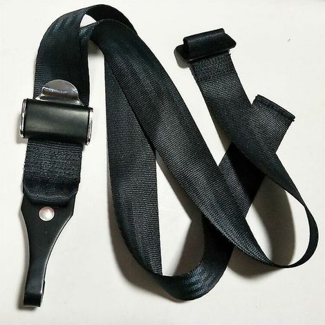 Dog car accessories There is a Japanese-style buckle child safety seat latch, a fixed tension strap on the top of the head (1/5)