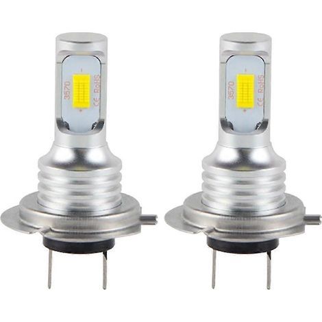 Kit de 2 ampoules LED H7-3570 pour phares (feux de route/croisement), 80 W, 1500 lm, 6000 K