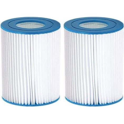 Cartouche de Filtre de Piscine de Type II, filtrante pour bestway 58094 Pack, Pompes de de de Remplacement . (2 pièces) (1/3)