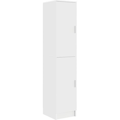 Buffet Haut Armoire Blanc 35 x 39 x 168 cm (1/5)
