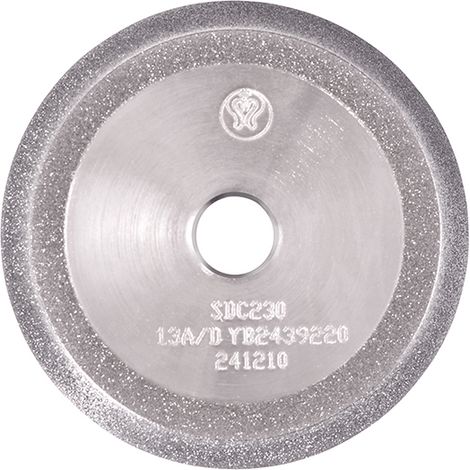 Mola diamantata in SDC FERVI A003/32SDC13 per affilatrici - 125 x 20 x 19 mm - punte fino a 13 mm