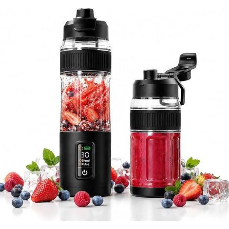 Portable Blender for Smoothies Shakes Mini Blender 600ml (1/5)