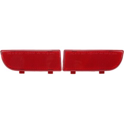 1 Paar Rückstrahler für die hintere Stoßstange 6398260440 links/rechts - Rotes Rücklicht für Mercedes-Benz Vito W639 2003-2015