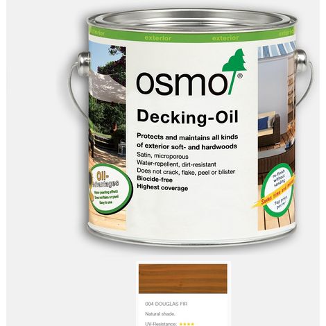 Osmo Decking Oil - Douglas Fir - 2.5 Litre