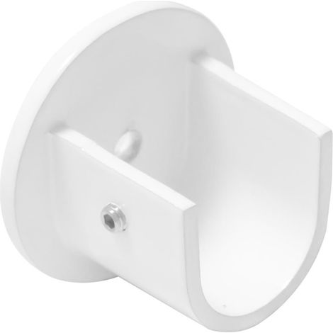 Supporto Laterale in Zirconia Ø 20 mm. Bianco (2 Pezzi)