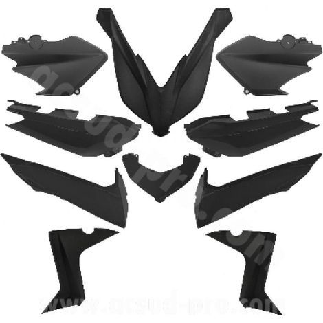 Kit carénage TNT pour Scooter Yamaha 125 Xmax 2014 à 2017 10