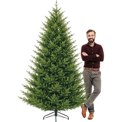 Rockefeller - Árbol de Navidad con efecto realista en PE y PVC Ø208x270H, 4664 puntas (1/5)