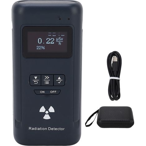 Détecteur de rayonnement nucléaire, dosimètre à rayons X bêta-gamma, alarme de vibration acoustique, compteur Geiger (1/5)