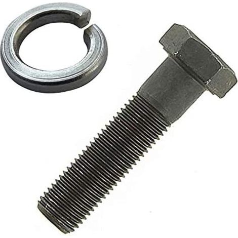 cyclingcolors Vite della Lama del Tosaerba con Rondella di Sicurezza, Filettatura 9.5mm 3/8 "24UNF, 57mm