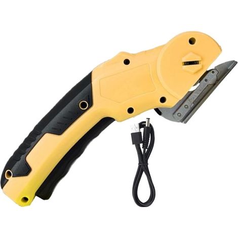 Couteau Electrique sans Fil 320 RPM Cutter Mini Ergonomique avec Verrou (1/5)