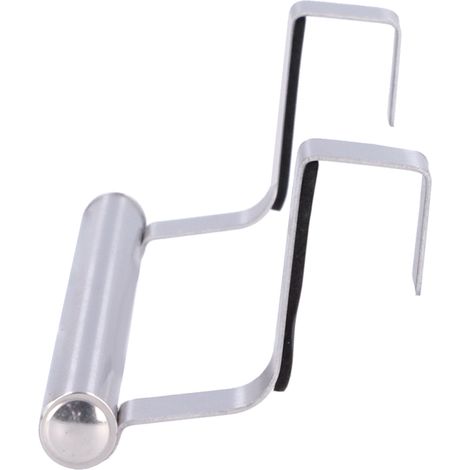 Toallero de acero inoxidable, no requiere taladrar, resistente, con asa para colgar, para cocina o baño, 36 cm.