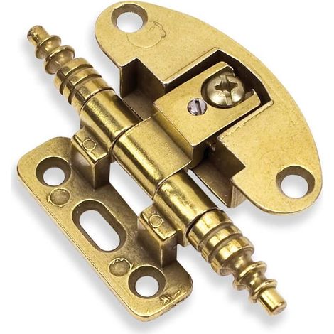 CERNIERA ART.621 MM.80 OTTONATA COMPLETA