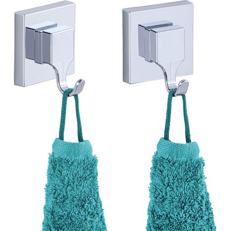 QUADRO, Ventouses Vacuum-Loc, 2 pièces complètes, WENKO (1/7)