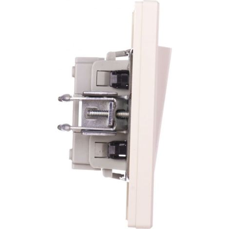Asfora Einzelverbinder, Schraubklemmen, cremefarben, mit Rahmen EPH0100323