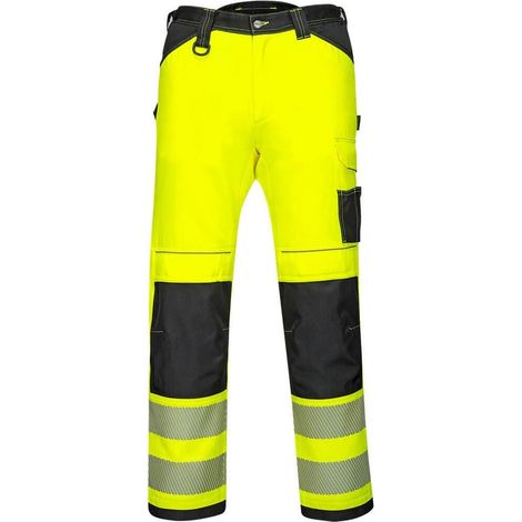 Pantaloni da lavoro donna PW3 Stretch Holster Giallo/Nero S - FR(36) - UK(26) (1/2)