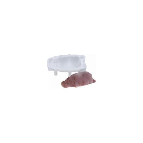 Moldes de silicona con forma de animales de dibujos animados, moldes para gelatina, moldes para fondant, accesorios para decorar pasteles, pastelería-Crezuo