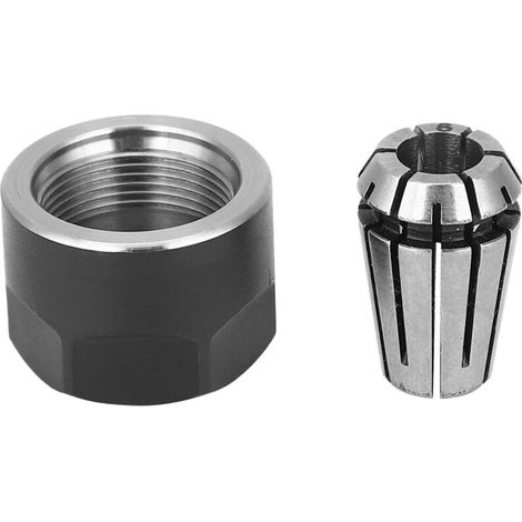 Douilles de serrage ER11 et écrous pour tours, pièces CNC fraisage gravure, mandrin 6mm (1/5)
