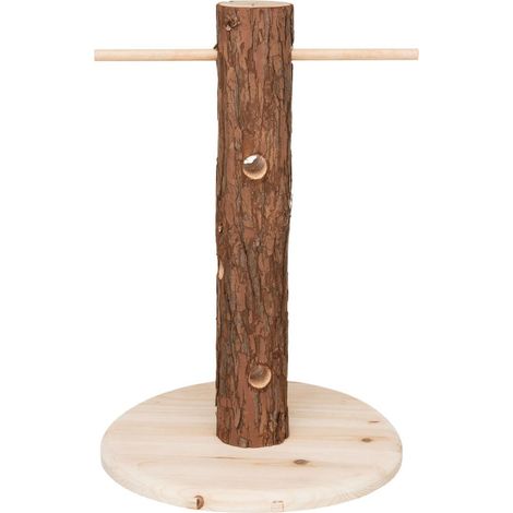 Natürlicher Lebendfutterbaum Durchmesser 25x36cm für Kaninchen und Nager (1/5)