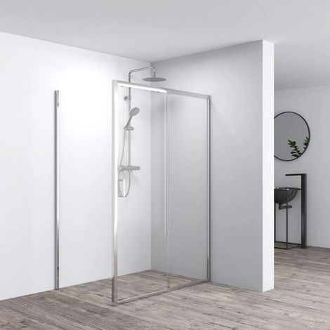Lato Fisso 68-70x190h 6mm Cromato - Imperia (1/3)