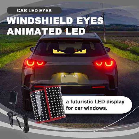 New cross-border e-commerce model: Flexible screen LED car interior lighting and decorative truck window lighting "Evil Eye" – Customizable and universal (1/5)
